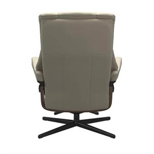 Stressless Mayfair Cross Chair with Footstool Leather